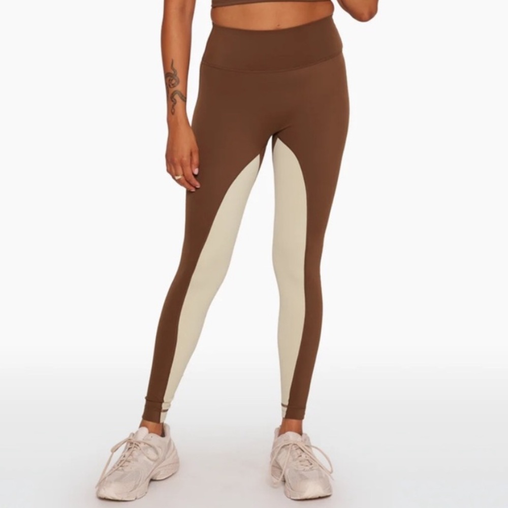 SET Active Sportbody Two Tone Leggings Size XS